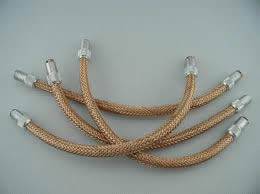 Braided bronze hose, annular, Nominal hose size 1/4 in. - 4 in.