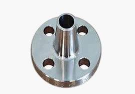 Convex welded neck fixed flange with a neck of transition, used in high pressure pipeline